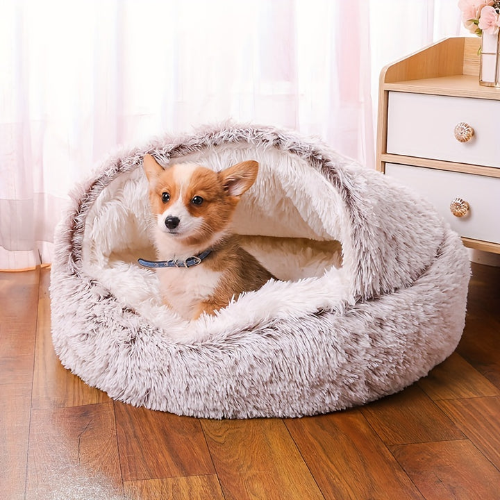 Teddy-Kuschelbett™ für Hund & Katze