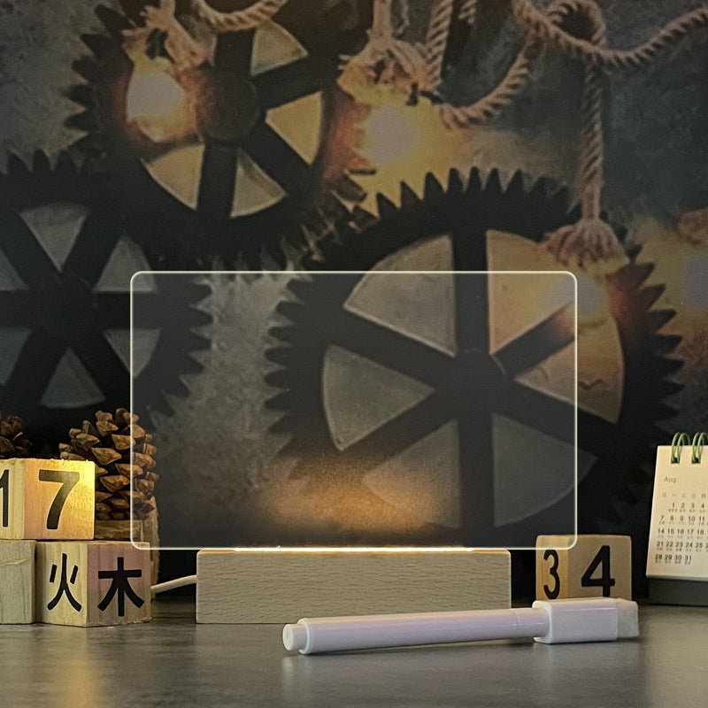Magische LED Notiztafel