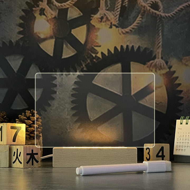 Magische LED Notiztafel