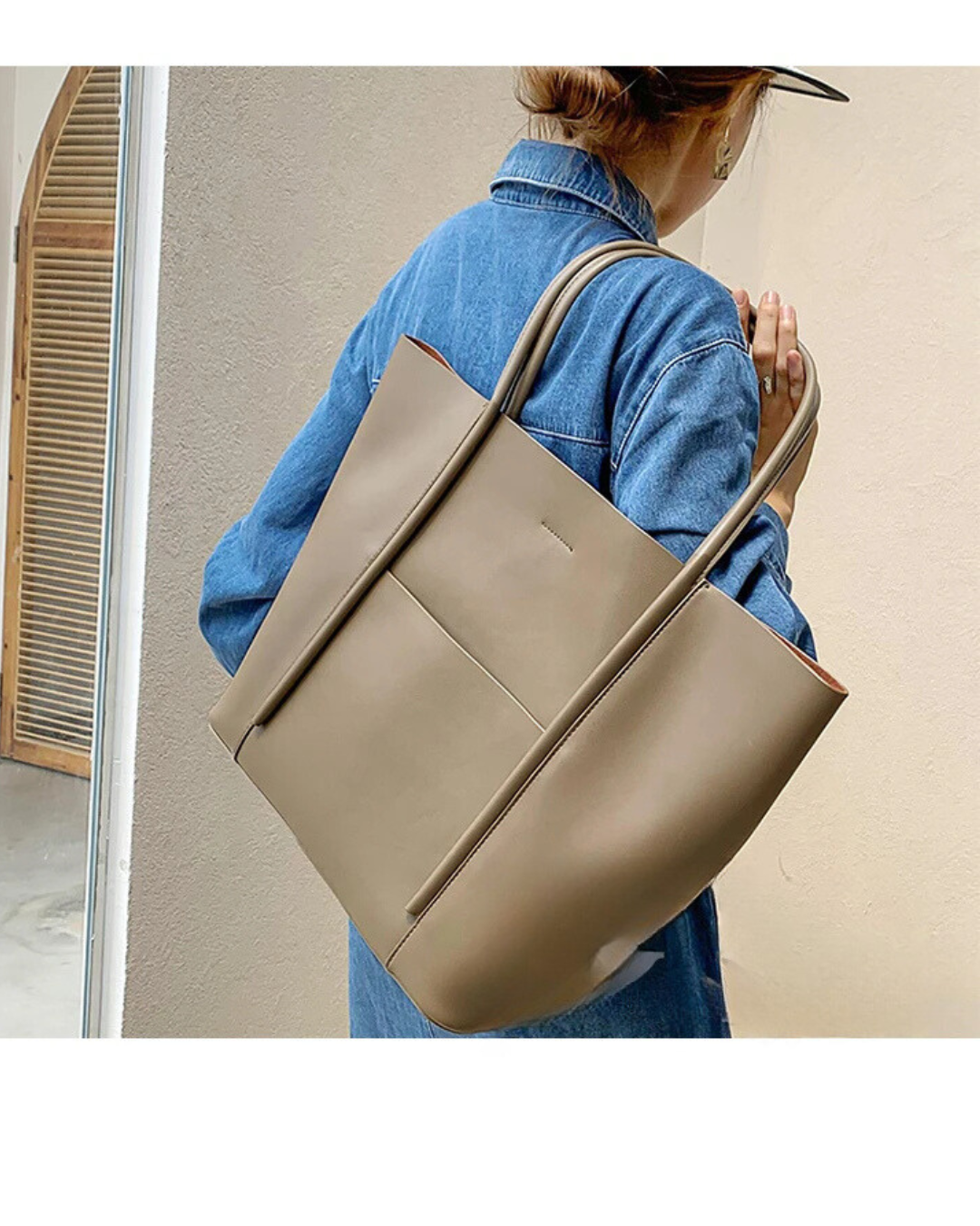 Tragetasche Eclipse Elegance™ aus Leder