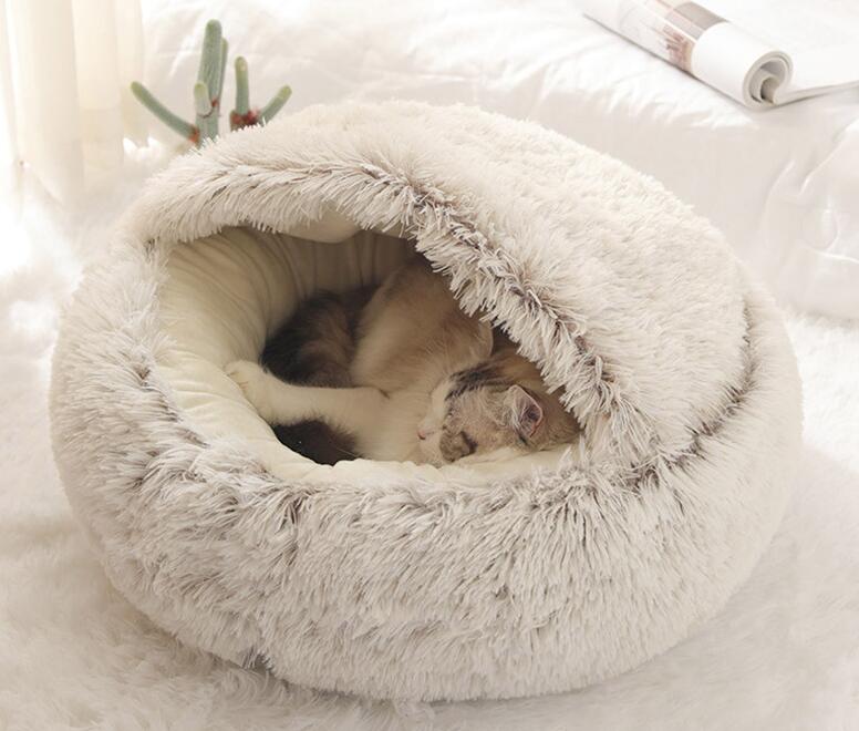 Teddy-Kuschelbett™ für Hund & Katze