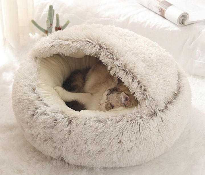 Teddy-Kuschelbett™ für Hund & Katze